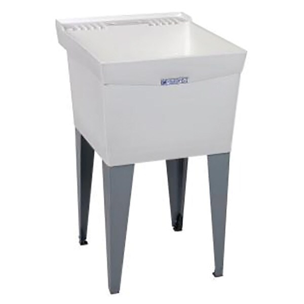 E.L. Mustee Floor Mount Laundry Tub