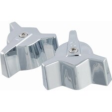 Central Handles Tub/Shower Pair