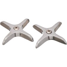 Price Pfister Chrome Tub & Shower Faucet Handle Pair