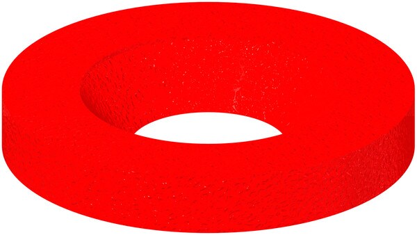 Chicago Index Button Red