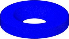Chicago Index Button Blue
