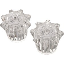 CPI Vise Grip Acrylic Faucet Handle Pair