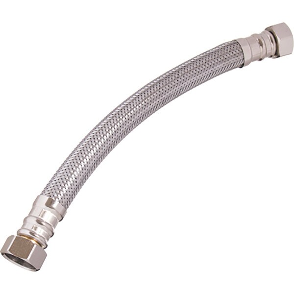 Fluidmaster Braided Stainless Steel Water Heater Supply Line - 12"
