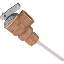 3/4" Temperature/Pressure Relief Valve