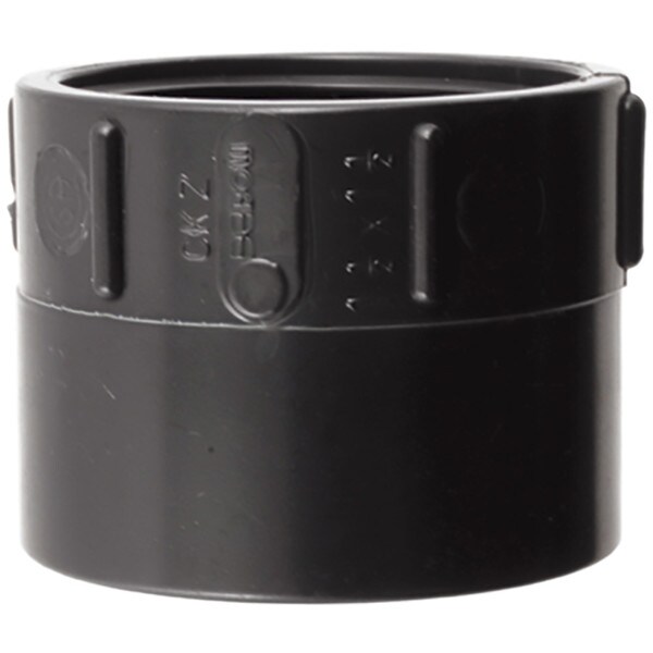 ABS DWV Female Flush Adapter - 2"