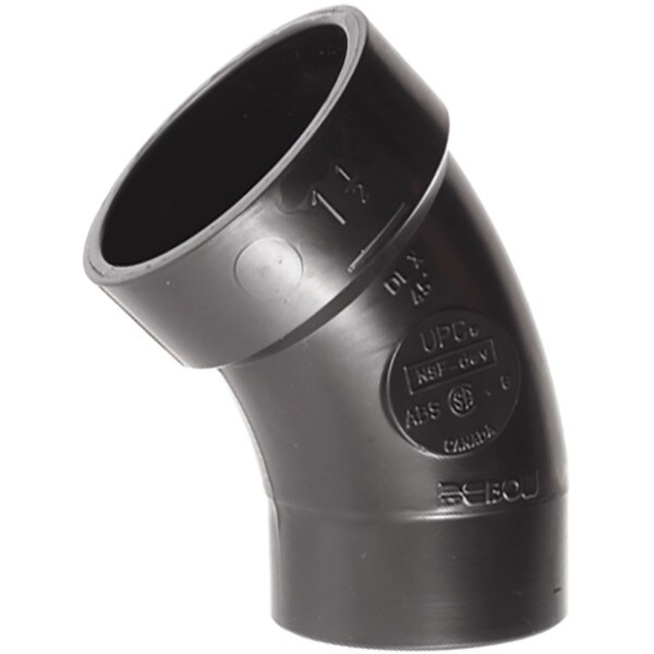 ABS 45° Street Elbow - 2"