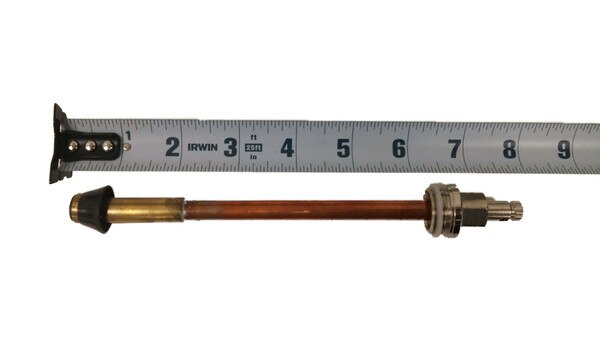 Arrowhead Brass 420 Series Wall Hydrant Stem Assembly for 4" Hydrant - 8" OAL