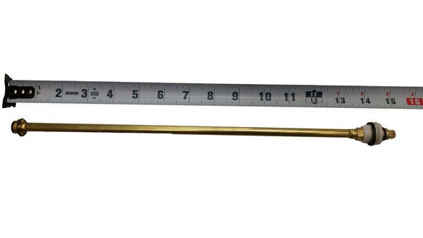 B&K 12" Stem Assembly - 15" OAL