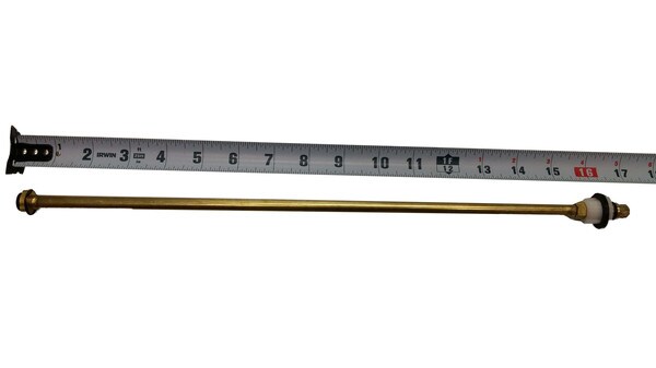 B&K 14" Stem Assembly - 17" OAL