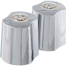 American Standard Chrome Tub & Shower Faucet Handle Pair