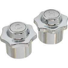 American Standard Chrome Faucet Handle Pair