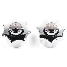 American Standard Chrome Kitchen Faucet Handle Pair