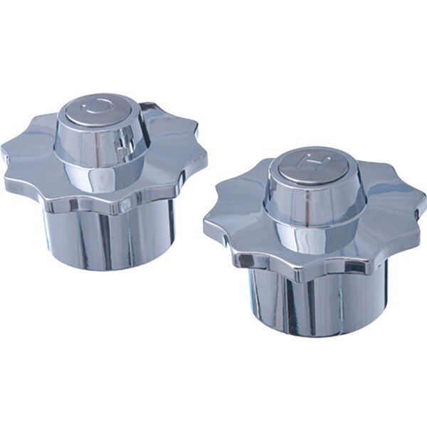 American Standard Chrome Tub & Shower Faucet Handle Pair