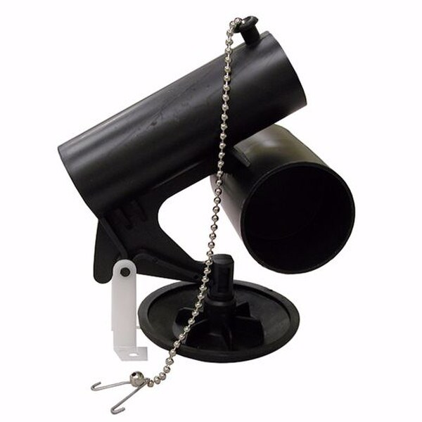 High Profile Actuator Unit with Legs for American Standard® #4 Old Style Black with Disc, Chain, Clip and Grommet