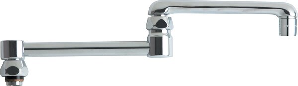 Chicago Faucet Double Jointed Swing Spout 13"