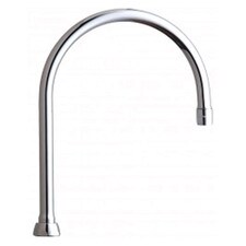 Chicago Gooseneck W/Aerator- 10" H X 8-1/2" W