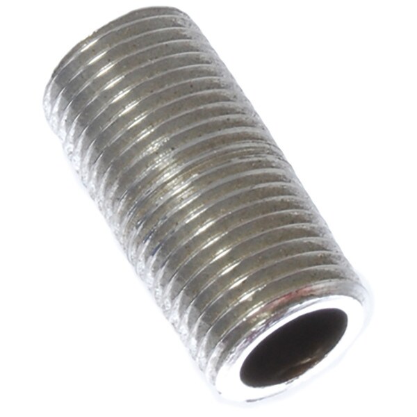 Chrome Nipple - 1/2" x 2"