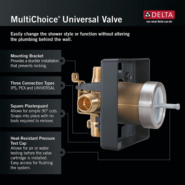 Delta Single Handle Tub & Shower Cartridge - 4-1/4”, For 13/14 Series MultiChoice®