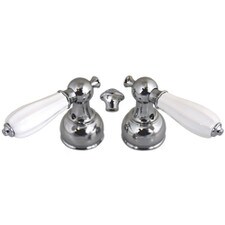 Delta Chrome Faucet Handle Pair