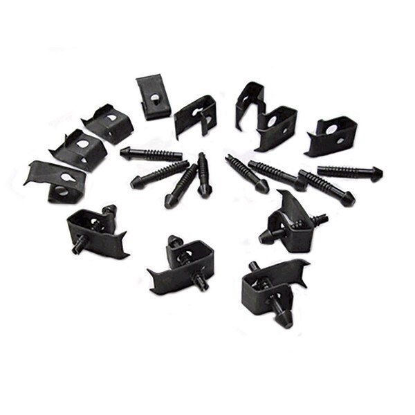 Elkay LK463 Kit Viti E Clip Per Lavello – 14 Pezzi, Extra Lunghe, Per Installazione Deep, Made In USA