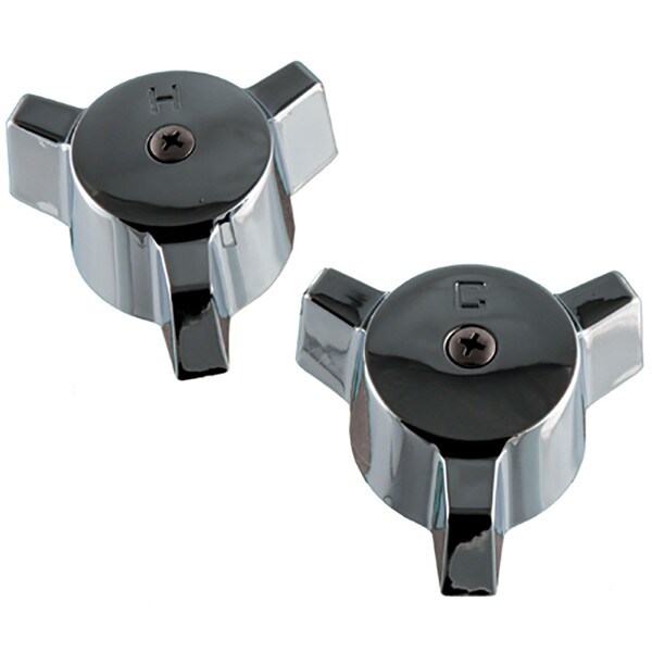 Eljer Chrome Tub & Shower Faucet Handle Pair