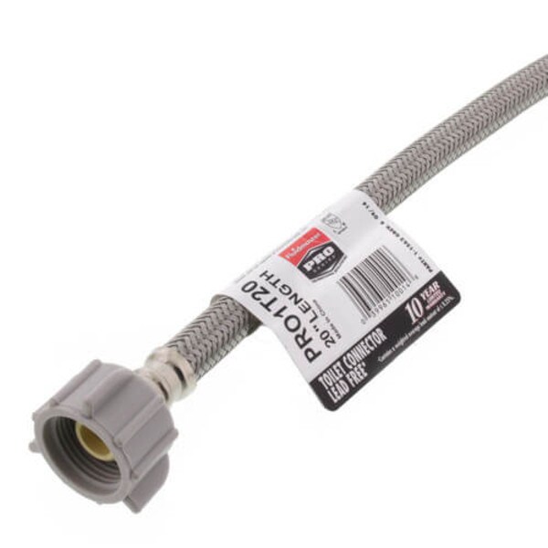 Fluidmaster Braided Stainless Steel Toilet Supply Line - 20"