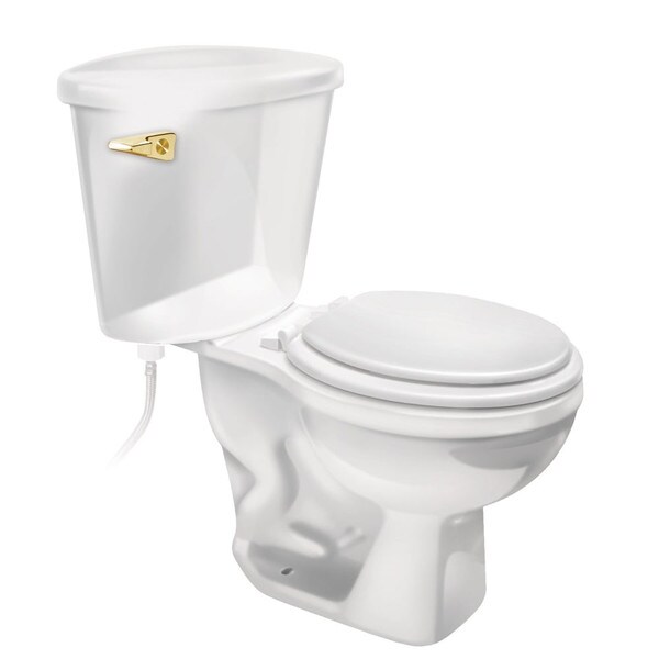 Fluidmaster Basic Toilet Tank Flush Handle - Brass