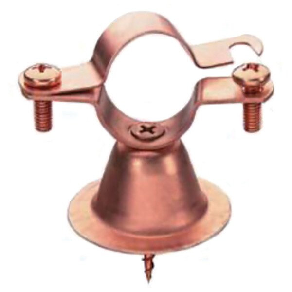 Copper Bell Hanger Stand Off Clamp - 1/2"