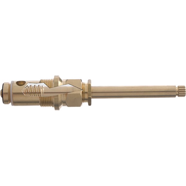 Central Brass Brass Stem - 5-7/8", Right Hand