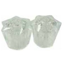 Streamway Acrylic Faucet Handle Pair