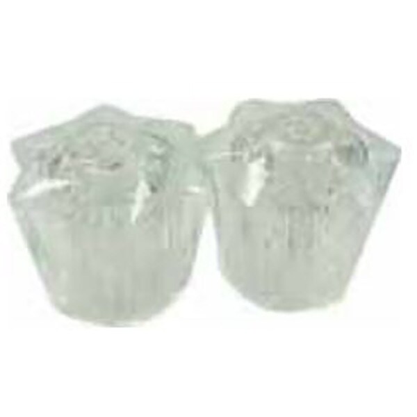 Streamway Acrylic Faucet Handle Pair