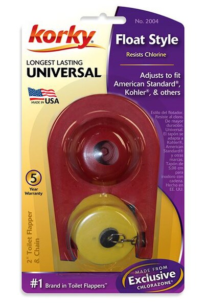 Korky 2" Float Style Toilet Flapper