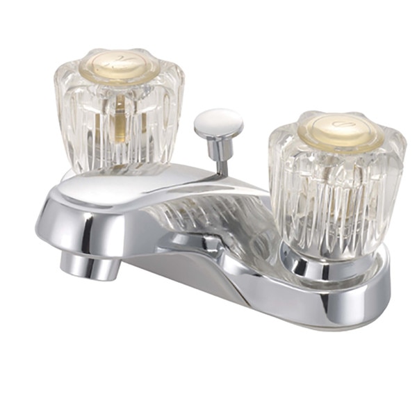 Binford Two Handle Lavatory Faucet - 4" Center, Chrome
