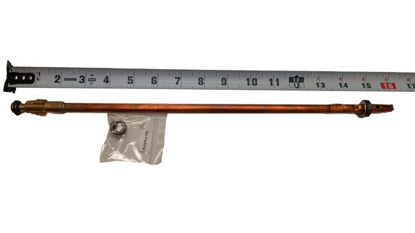 Prier 12" 500 Series Mansfield Style Replacement Stem - 16" OAL