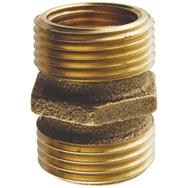 Brass Hose Adapter - 3/4" MHT x 3/4" MPT