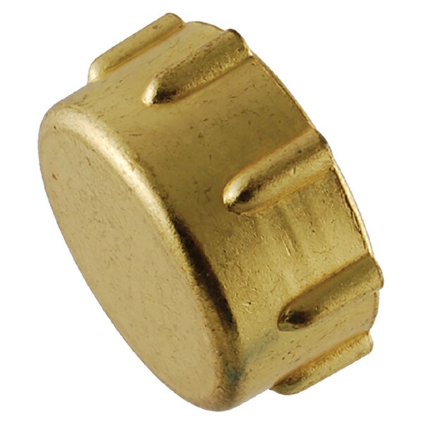 Harvey Brass Hose Cap - 3/4"