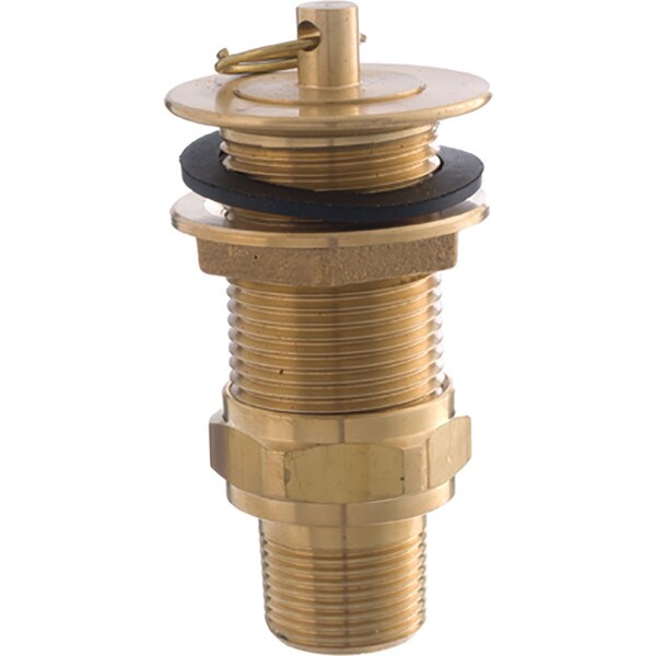 Bar Sink Drain Unfinished Brass - 1"