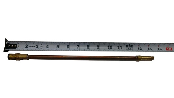 Prier C-134 Style B 10" Stem Assembly - 14-1/16" OAL
