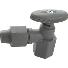 Zurn Angle Supply Stop, 1/2"FIP X 3/8" Quicktite
