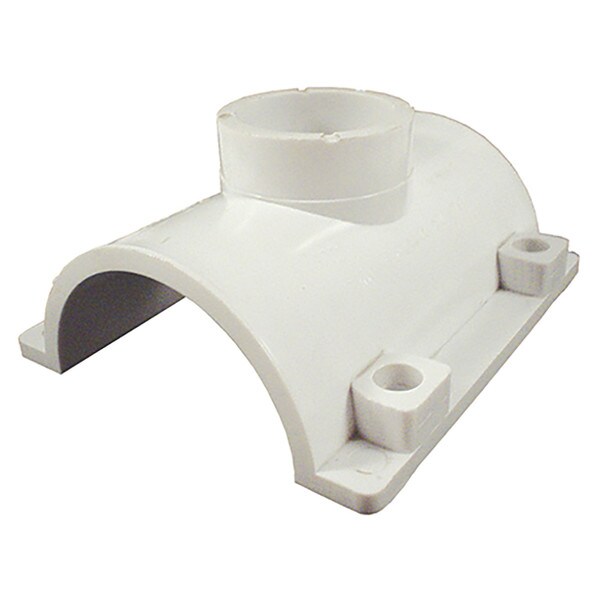 PVC Saddle Tee, 3" x 2"