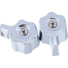 Price Pfister Chrome Faucet Handle Pair