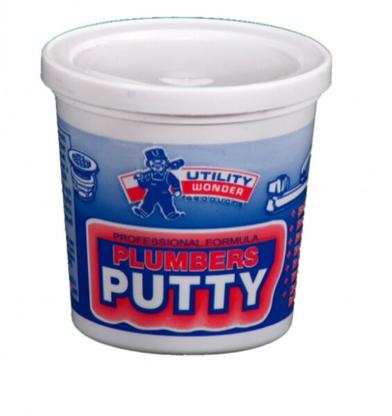 Utility Mfg. Stainless Fixture Setting Plumber’s Putty