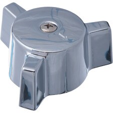 Royal Brass Chrome Tub & Shower Faucet Diverter Handle