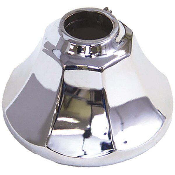 3/4" X 2-7/8" Octagon Chrome Flange Fits-All W/Set Screw
