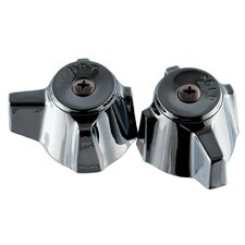 Sterling Chrome Faucet Handle Pair