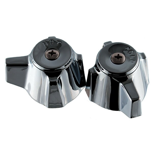 Sterling Chrome Faucet Handle Pair