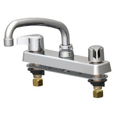 Union Brass Two Handle Kitchen Faucet, 8" Centers