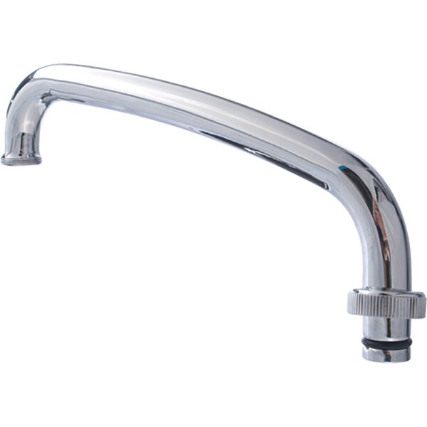 Union Brass Spout For Laundry Tub - 8"