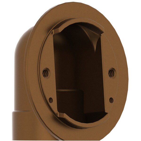 Union Brass Overflow Elbow