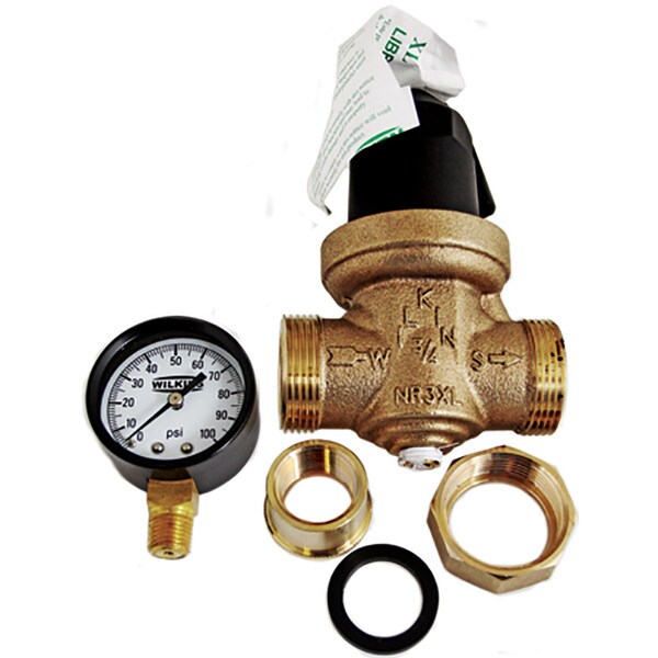 Wilkins Regulator Co. Pressure Regulator Valve - 3/4" 25-75 PSI, Max 180ºF
